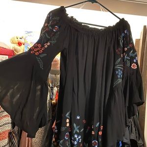 Off the shoulder dress